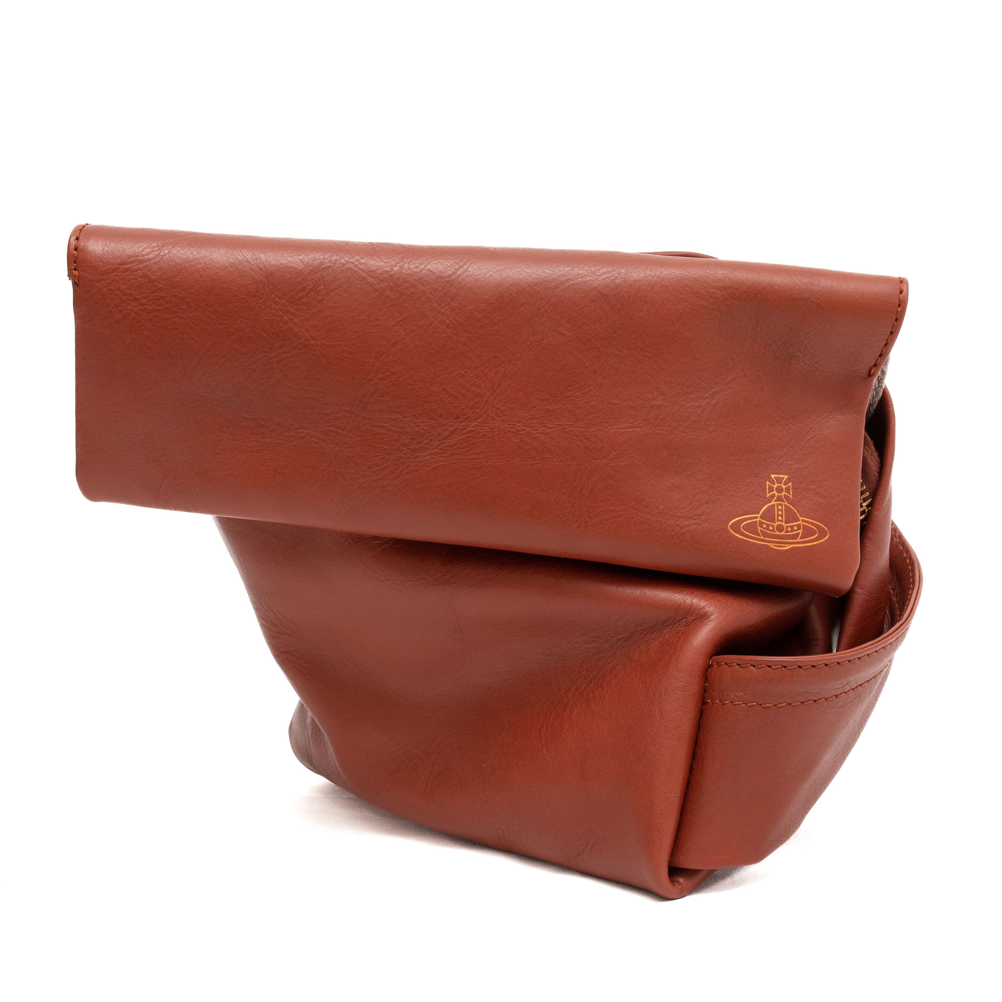 Vivienne Westwood *No Tariff* VIVIENNE WESTWOOD Orb Logo Asymmetric Clutch Bag Size ONE SIZE - 1 Thumbnail