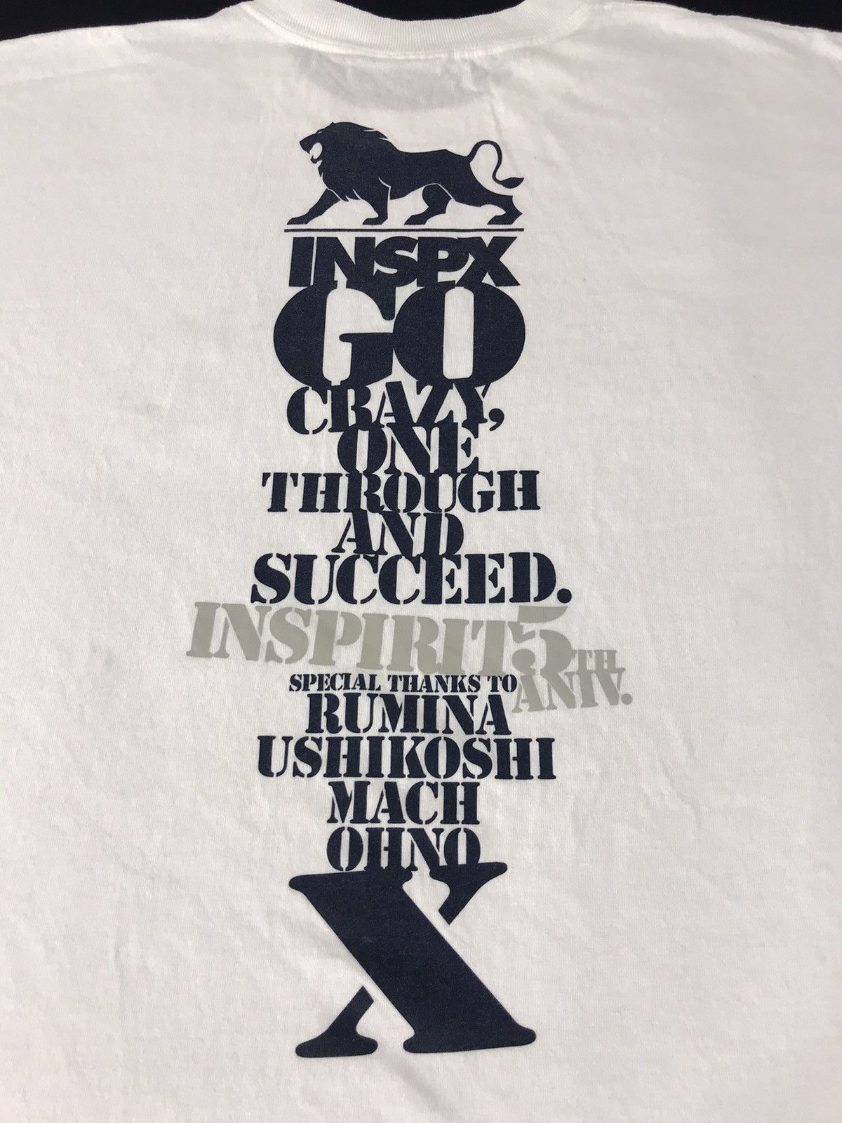 Vintage Vintage Inspirit Go Inspirit 5th Aniversary Japanese Artist Size US XL / EU 56 / 4 - 4 Thumbnail