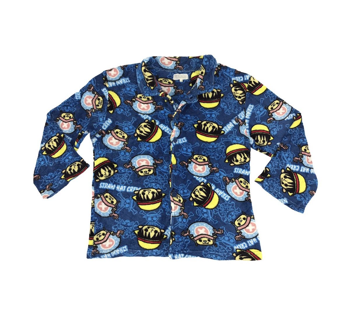 Anime × Japanese Brand × One Piece Japan Anime Manga Straw Hat Pirate Ovp Sweatshirt Fleece Size L / US 10 / IT 46 - 1 Thumbnail
