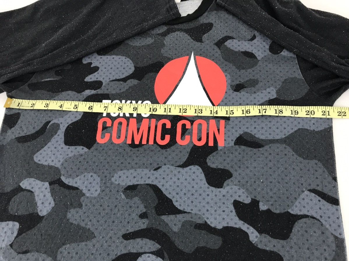 Tokyo Comic Con Army Camo Hype Tee Anime Manga