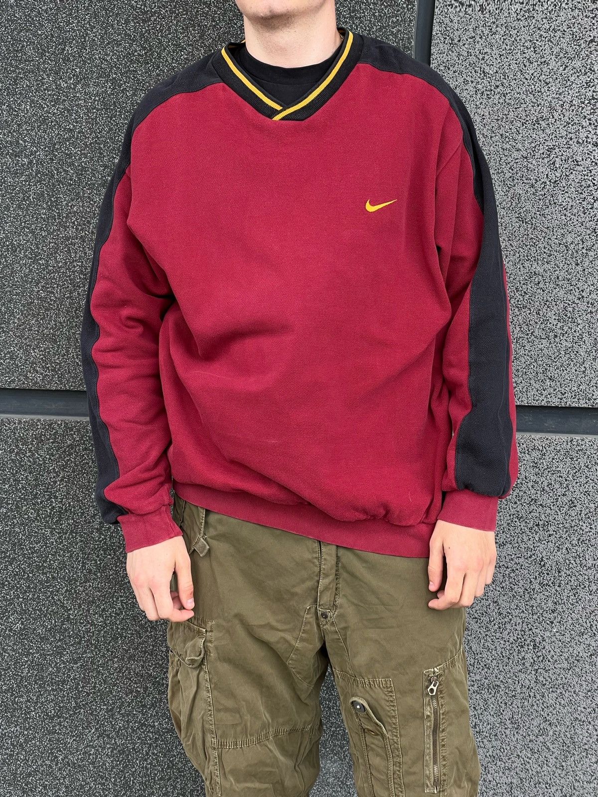 oversized vintage nike sweatshirt