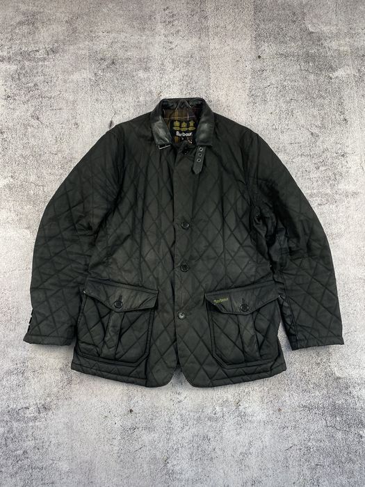 Barbour Vintage Barbour Retail Bildung Wax Quilted Jacket Grailed