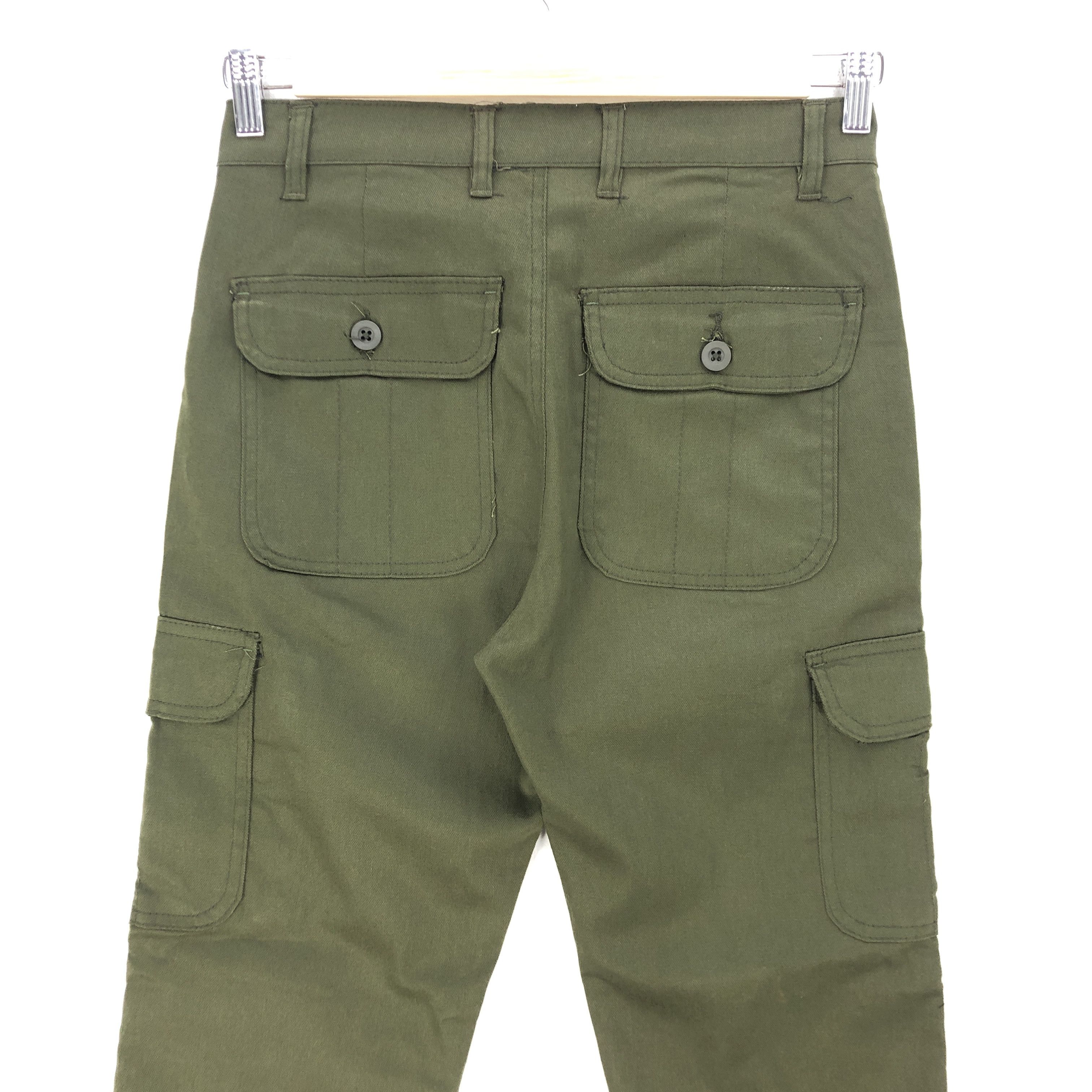 Japanese Brand × Vintage Japanese Cargo Pants Multi Pocket Trousers Utility Pants Size US 32 / EU 48 - 6 Thumbnail