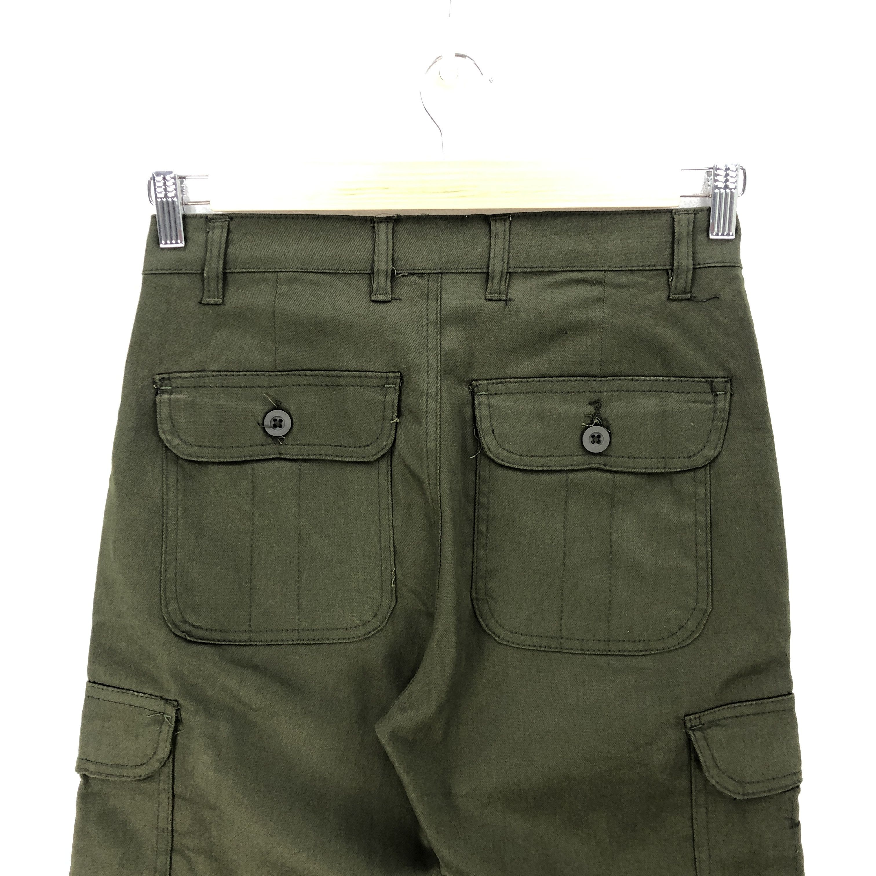 Japanese Brand × Vintage Japanese Cargo Pants Multi Pocket Trousers Utility Pants Size US 32 / EU 48 - 5 Thumbnail