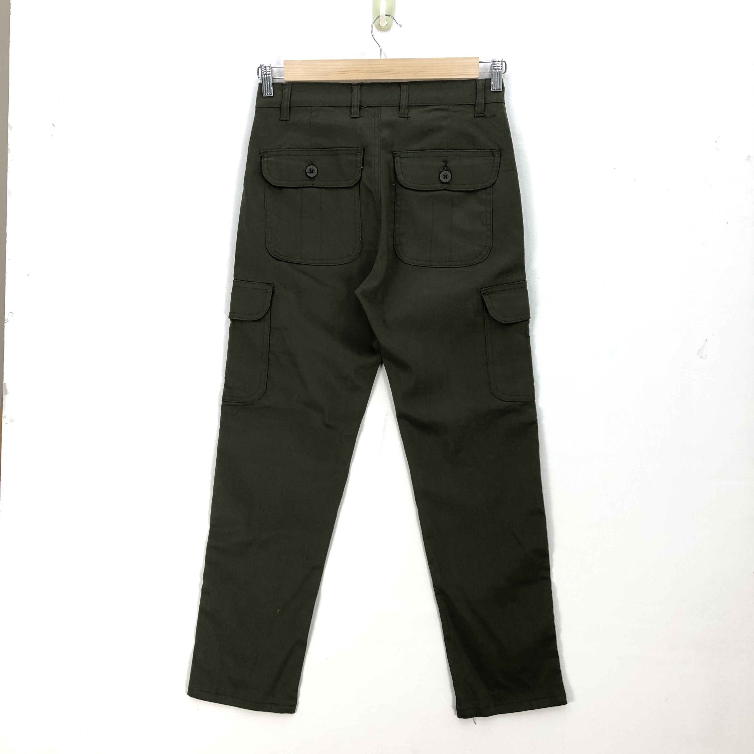 Japanese Brand × Vintage Japanese Cargo Pants Multi Pocket Trousers Utility Pants Size US 32 / EU 48 - 2 Thumbnail
