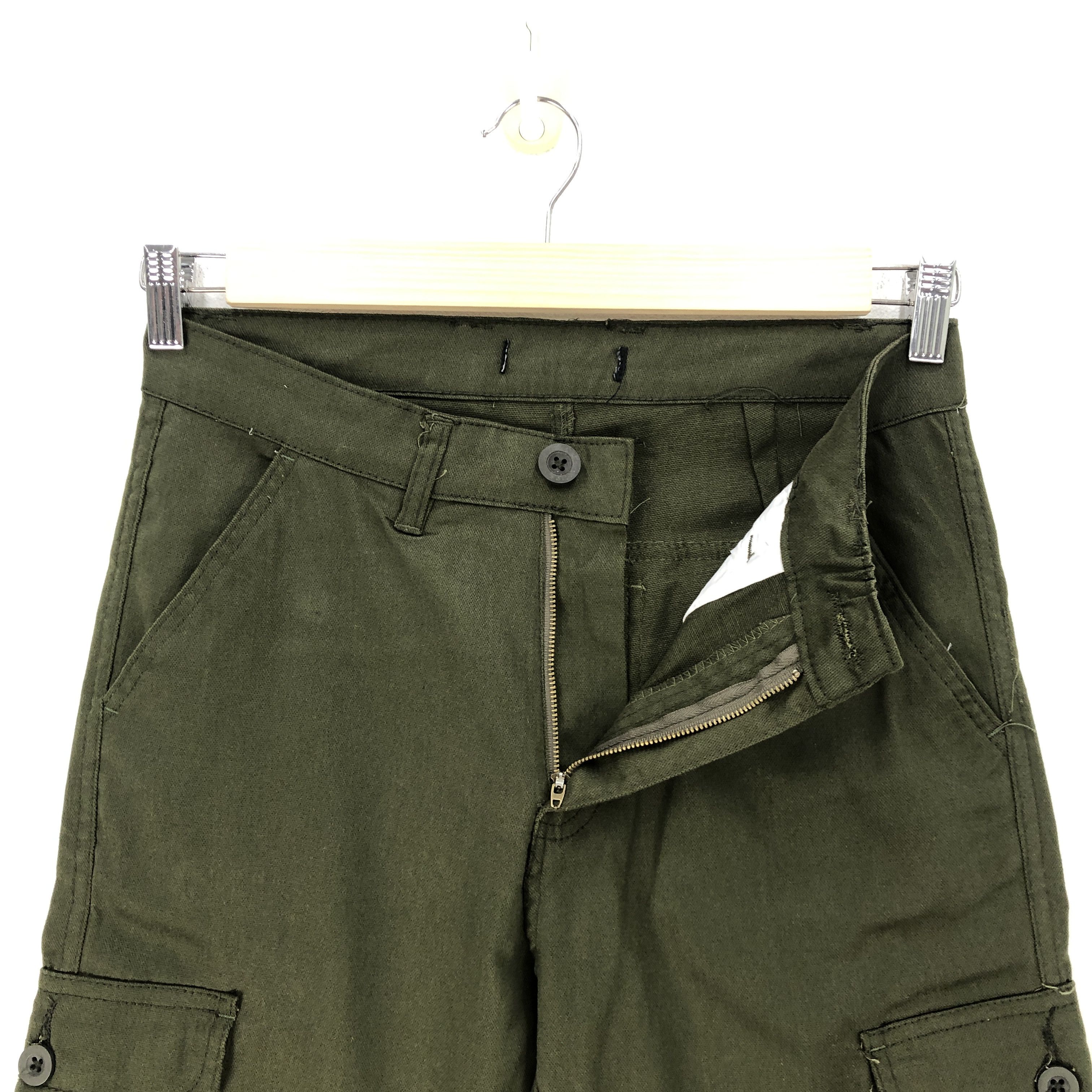 Japanese Brand × Vintage Japanese Cargo Pants Multi Pocket Trousers Utility Pants Size US 32 / EU 48 - 7 Thumbnail