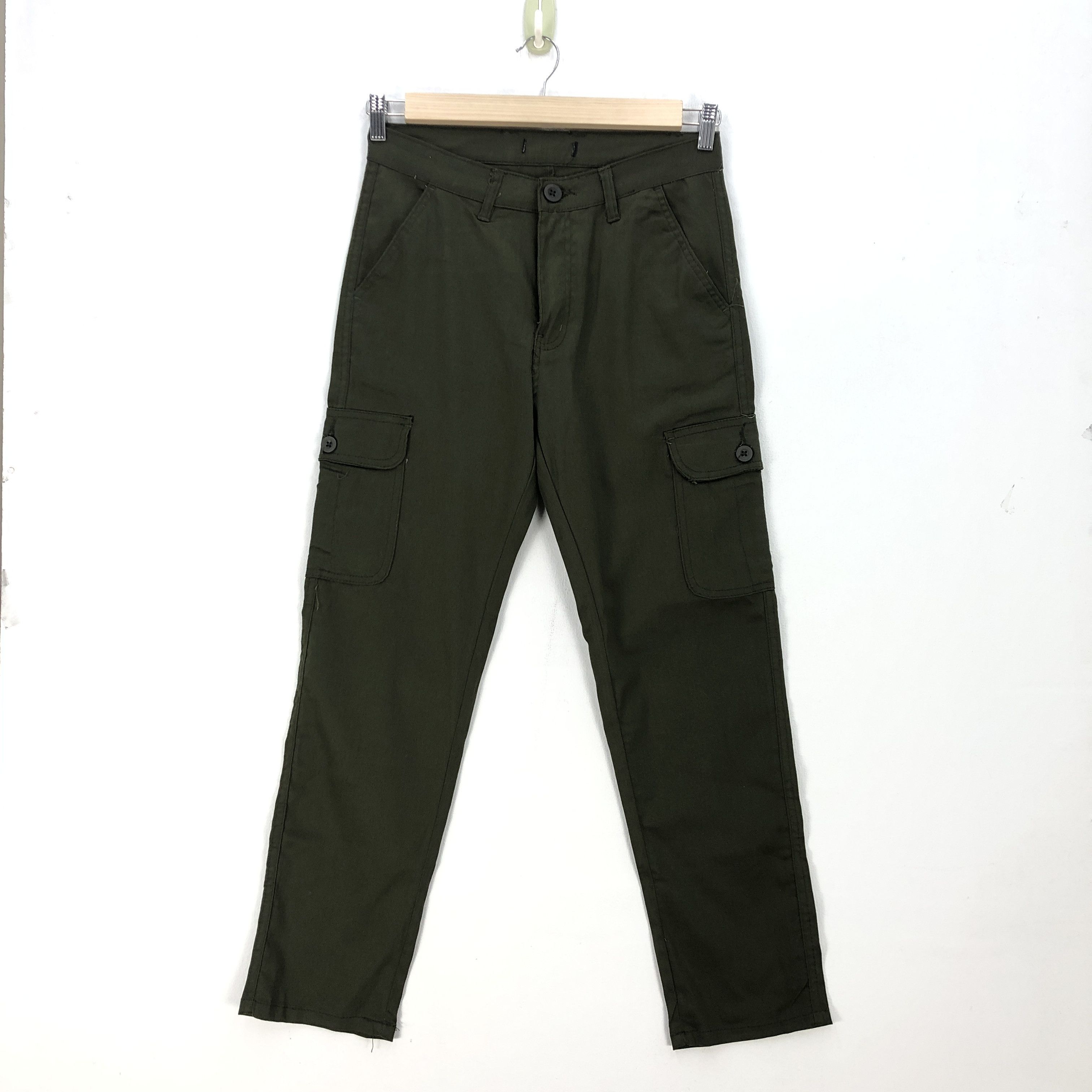 Japanese Brand × Vintage Japanese Cargo Pants Multi Pocket Trousers Utility Pants Size US 32 / EU 48 - 1 Thumbnail