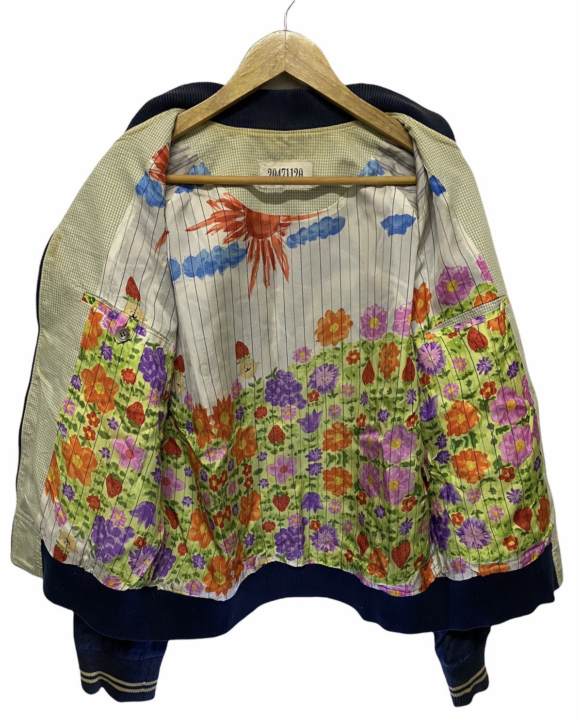 20471120 SS99 20471120 Secret Flower Garden bomber jacket Size US M / EU 48-50 / 2 - 11 Thumbnail