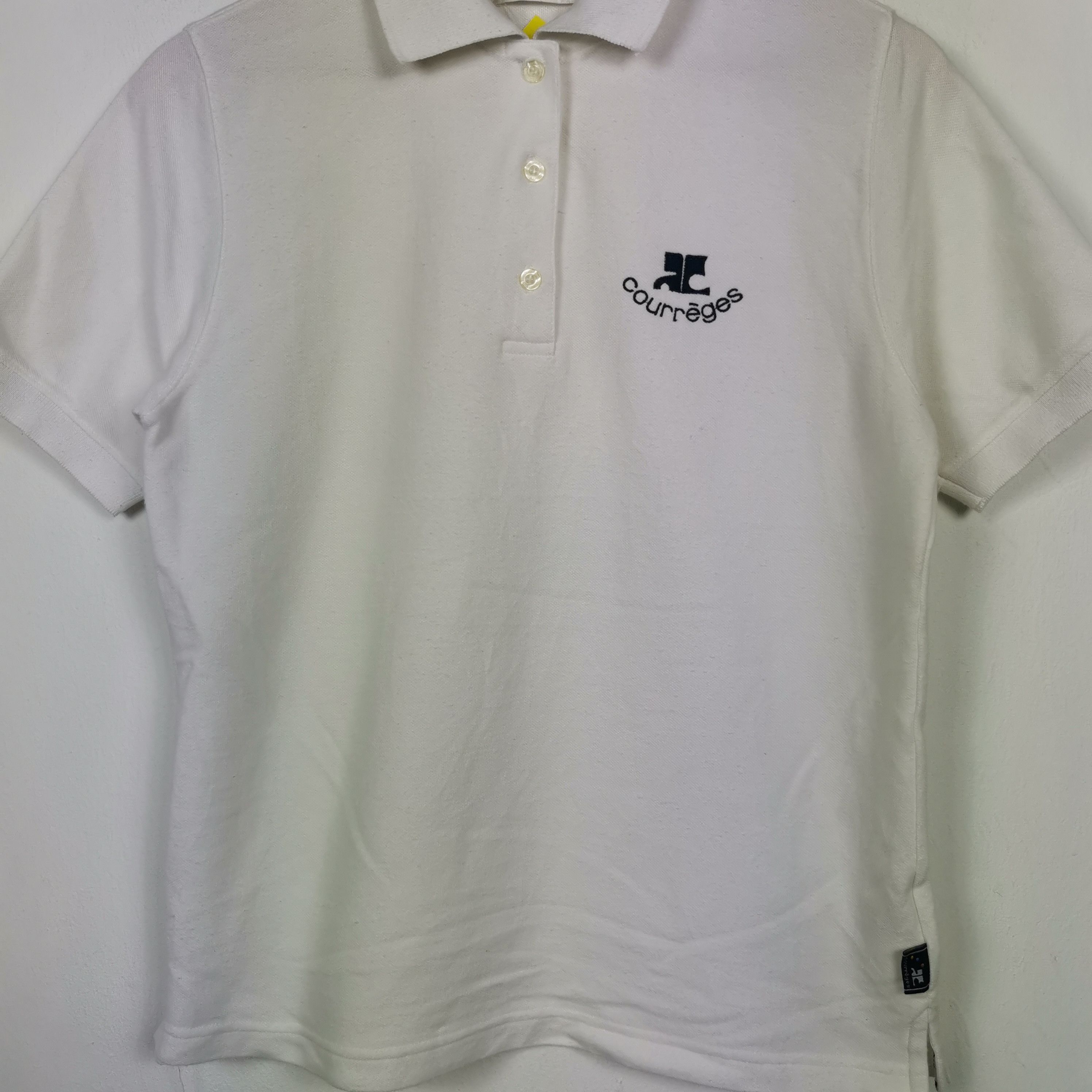 Courreges Vintage Courreges T Shirt Courreges Polo's Tees | BS45766. Size US S / EU 44-46 / 1 - 2 Thumbnail