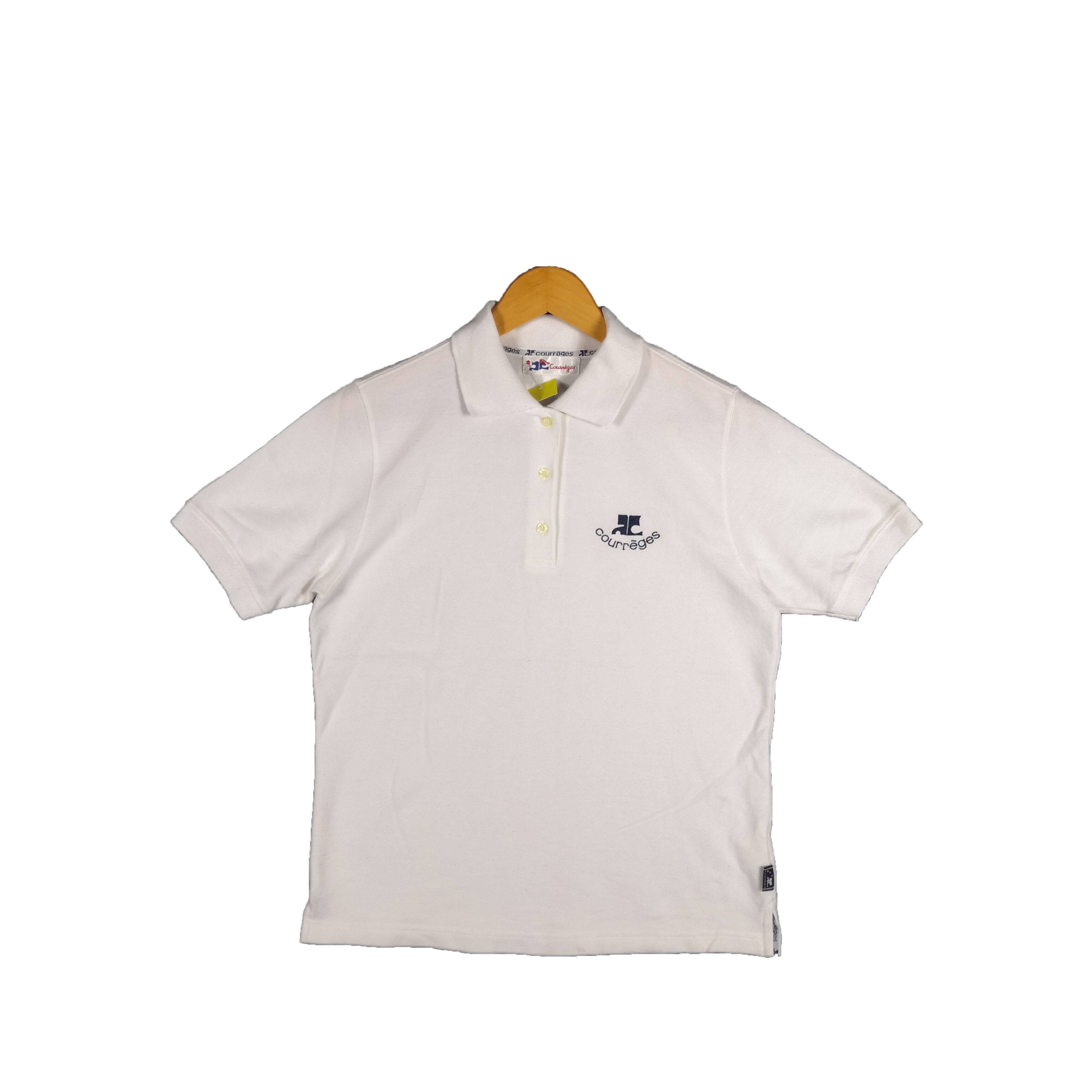 Courreges Vintage Courreges T Shirt Courreges Polo's Tees | BS45766. Size US S / EU 44-46 / 1 - 1 Thumbnail