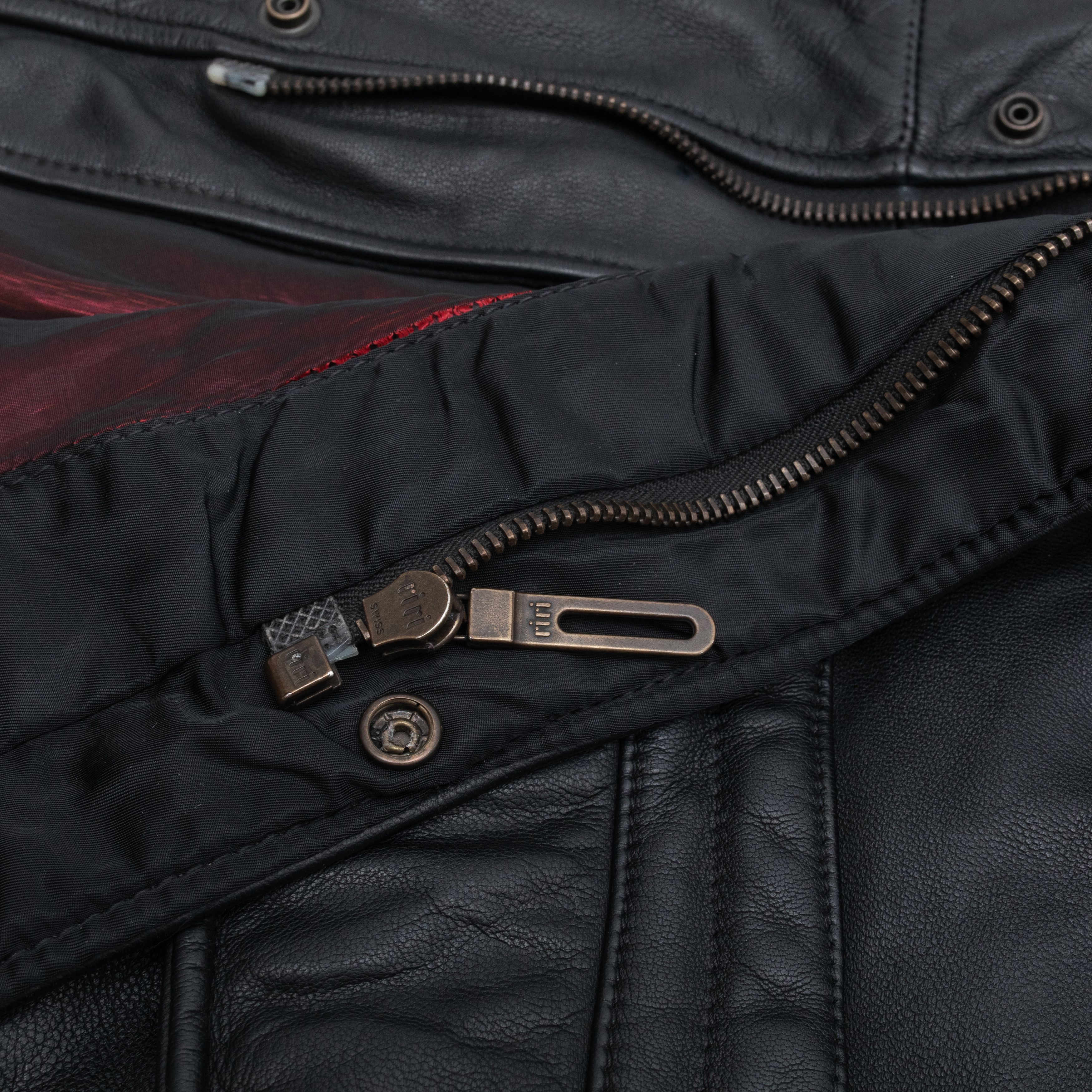 Hugo Boss HUGO BOSS Vintage 90s Leather and Nylon Field Jacket Size US XL / EU 56 / 4 - 6 Thumbnail