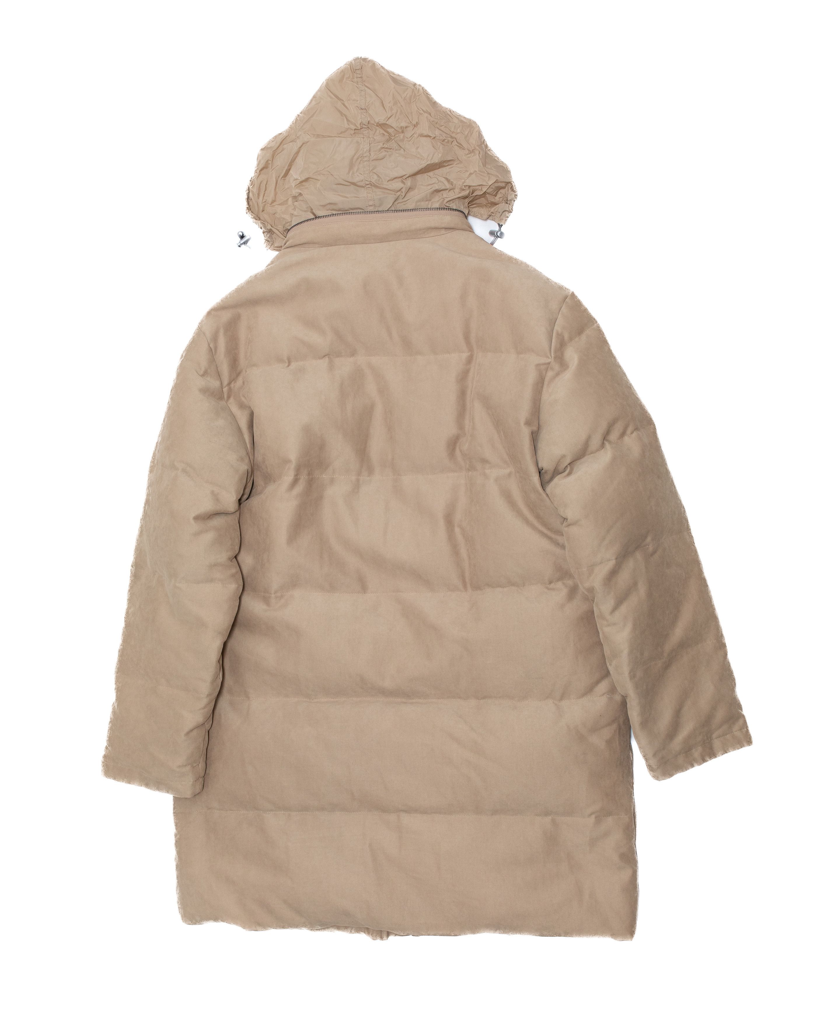 Luigi Bianchi L. B. M. 1911 Beige Down Coat Jacket Size US L / EU 52-54 / 3 - 2 Thumbnail