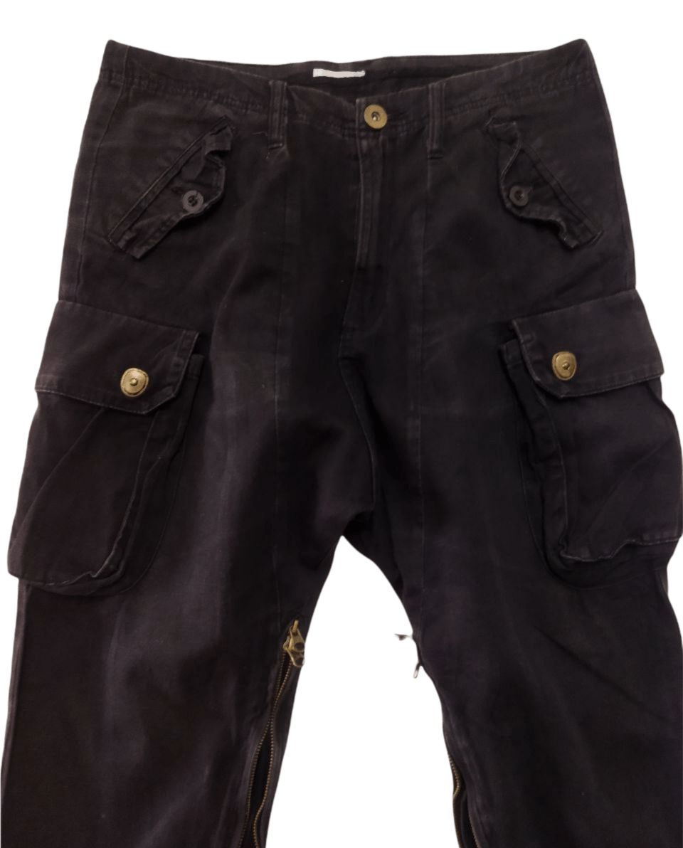 Japanese Brand Japanese Legrent High Rise Cargo Pants Size US 32 / EU 48 - 4 Thumbnail