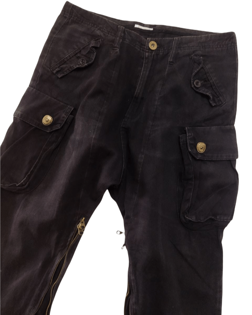 Japanese Brand Japanese Legrent High Rise Cargo Pants Size US 32 / EU 48 - 3 Thumbnail