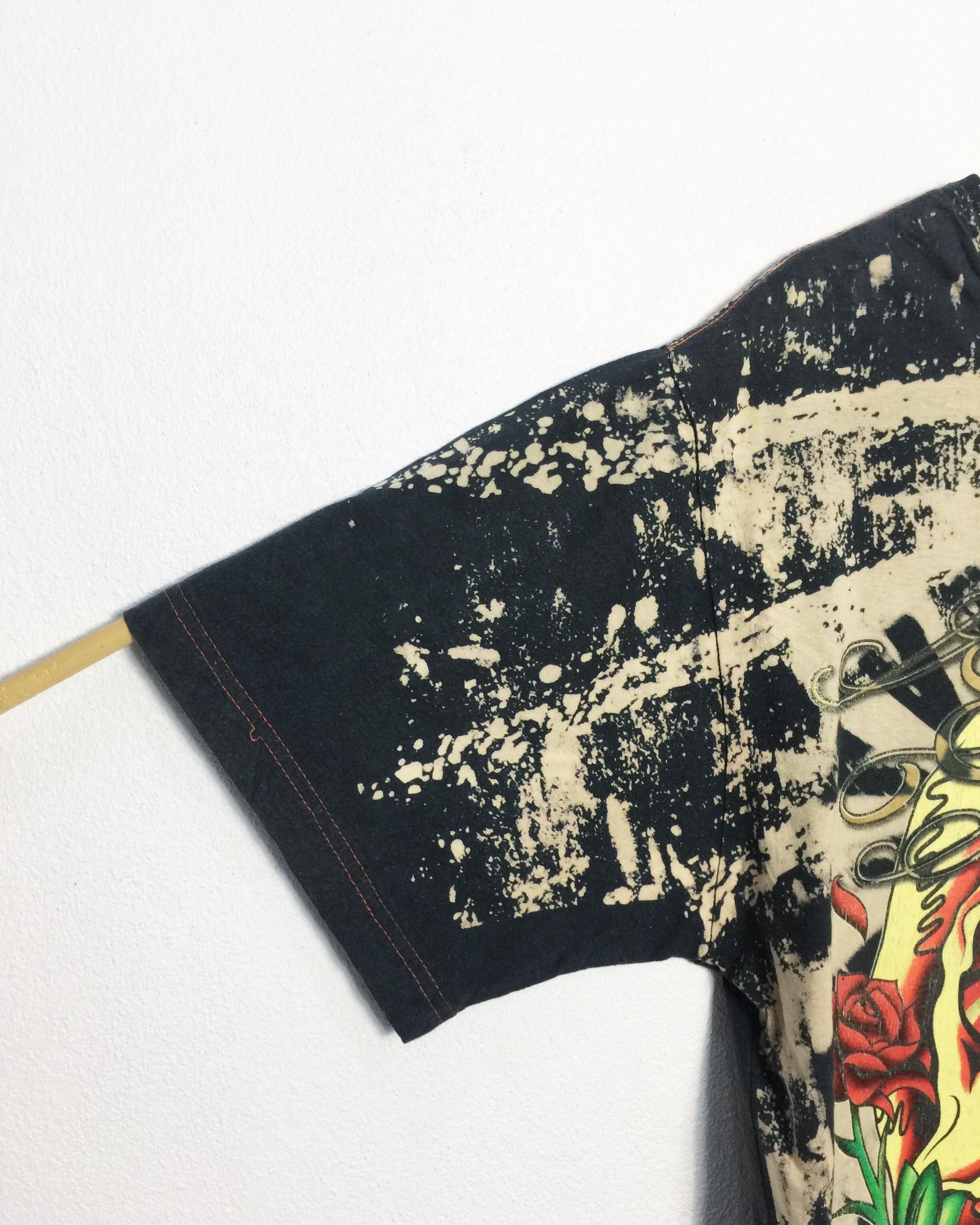 Japanese Brand Rare Sugoi Born in Japan Overprint Tie Dye Skull Tees Size US M / EU 48-50 / 2 - 6 Thumbnail