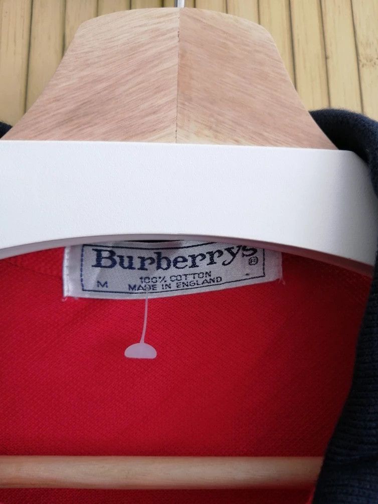 Burberry Vintage BURBERRY Ringer Polos Size US M / EU 48-50 / 2 - 5 Thumbnail