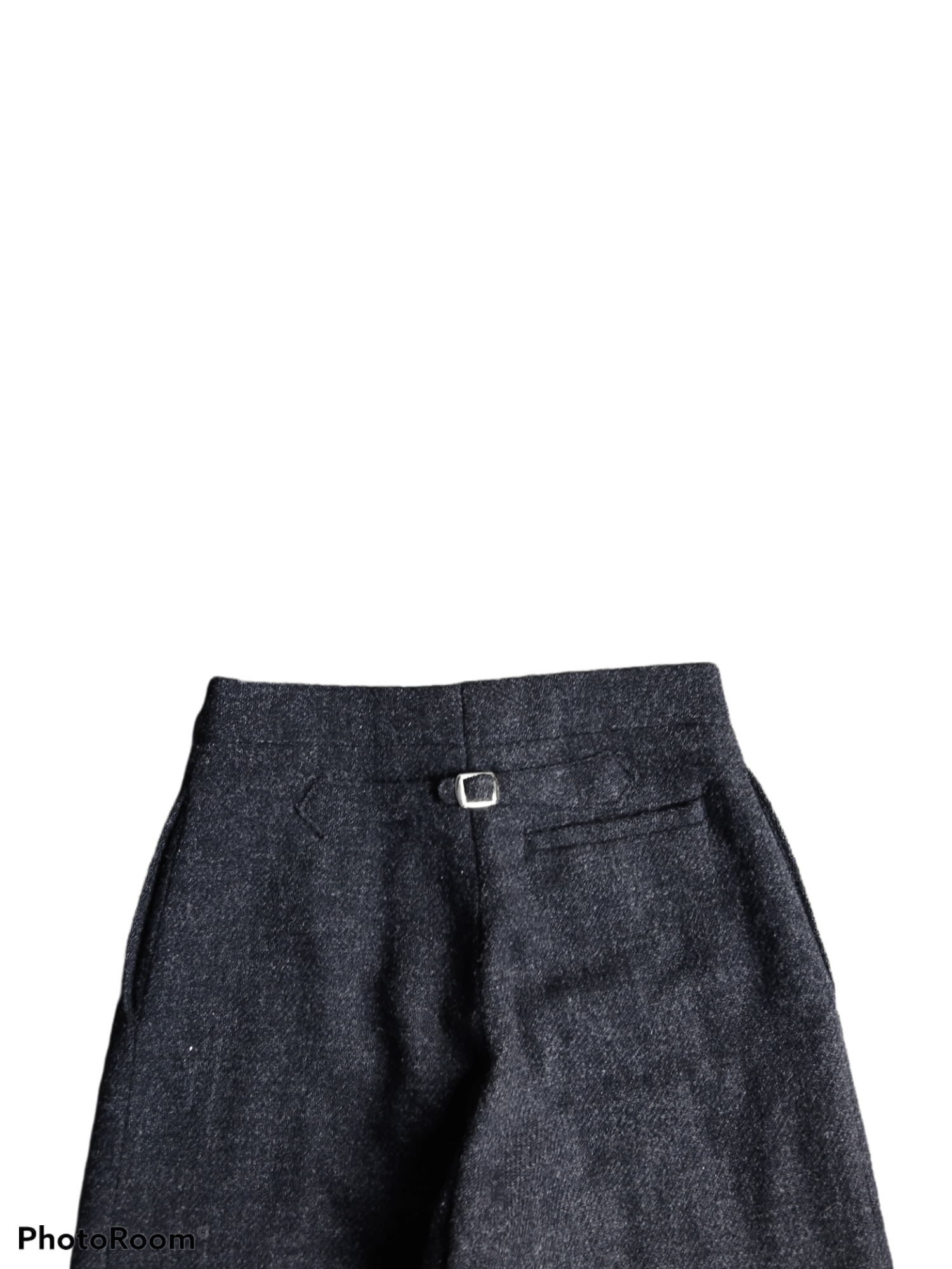 Harris Tweed × Vivienne Westwood BAGGY WOOL PANTS BUCKLEBELT VIVIENNE WESTWOOD X HARRISTWEED Size US 28 / EU 44 - 4 Thumbnail