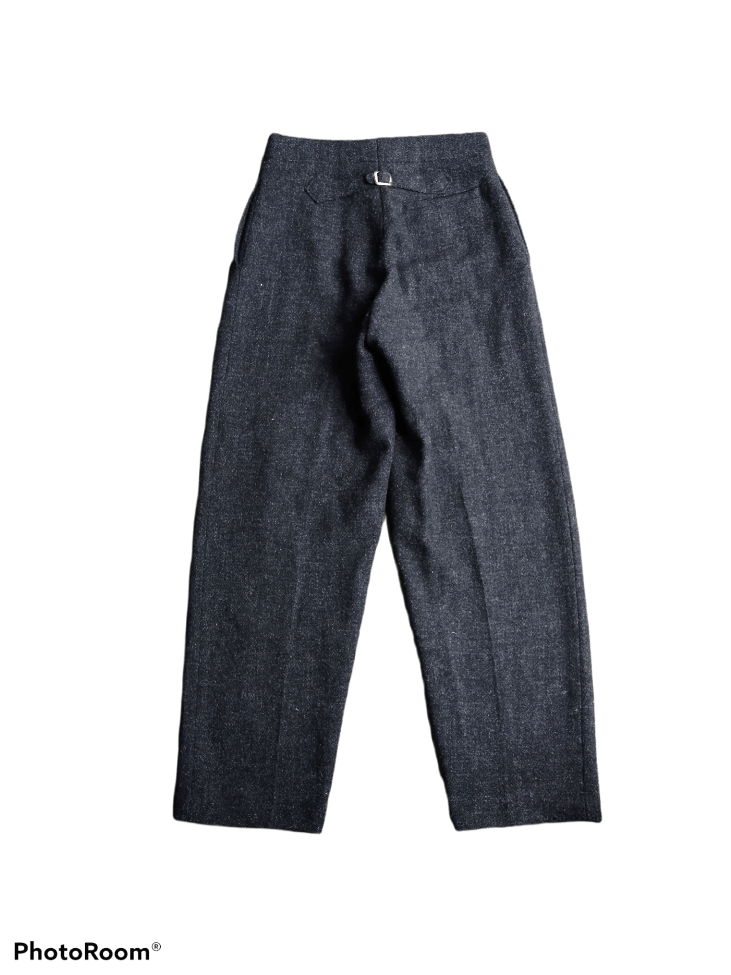 Harris Tweed × Vivienne Westwood BAGGY WOOL PANTS BUCKLEBELT VIVIENNE WESTWOOD X HARRISTWEED Size US 28 / EU 44 - 2 Thumbnail