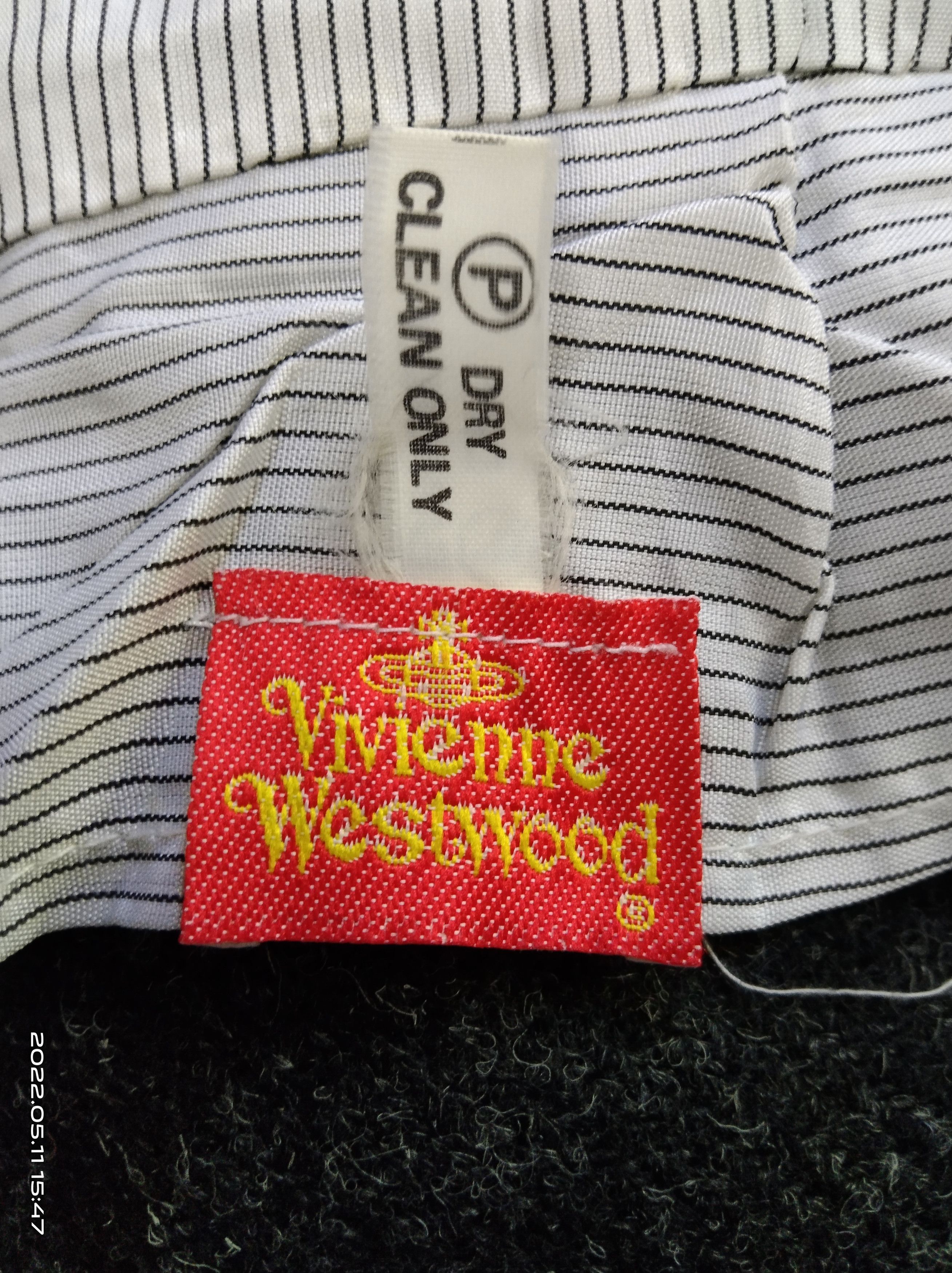 Harris Tweed × Vivienne Westwood BAGGY WOOL PANTS BUCKLEBELT VIVIENNE WESTWOOD X HARRISTWEED Size US 28 / EU 44 - 7 Thumbnail