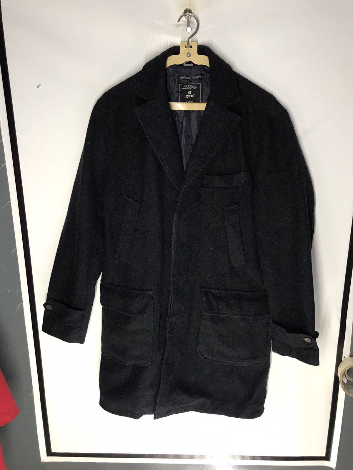 GRN × Japanese Brand Grn wool coat jacket Size US M / EU 48-50 / 2 - 6 Thumbnail