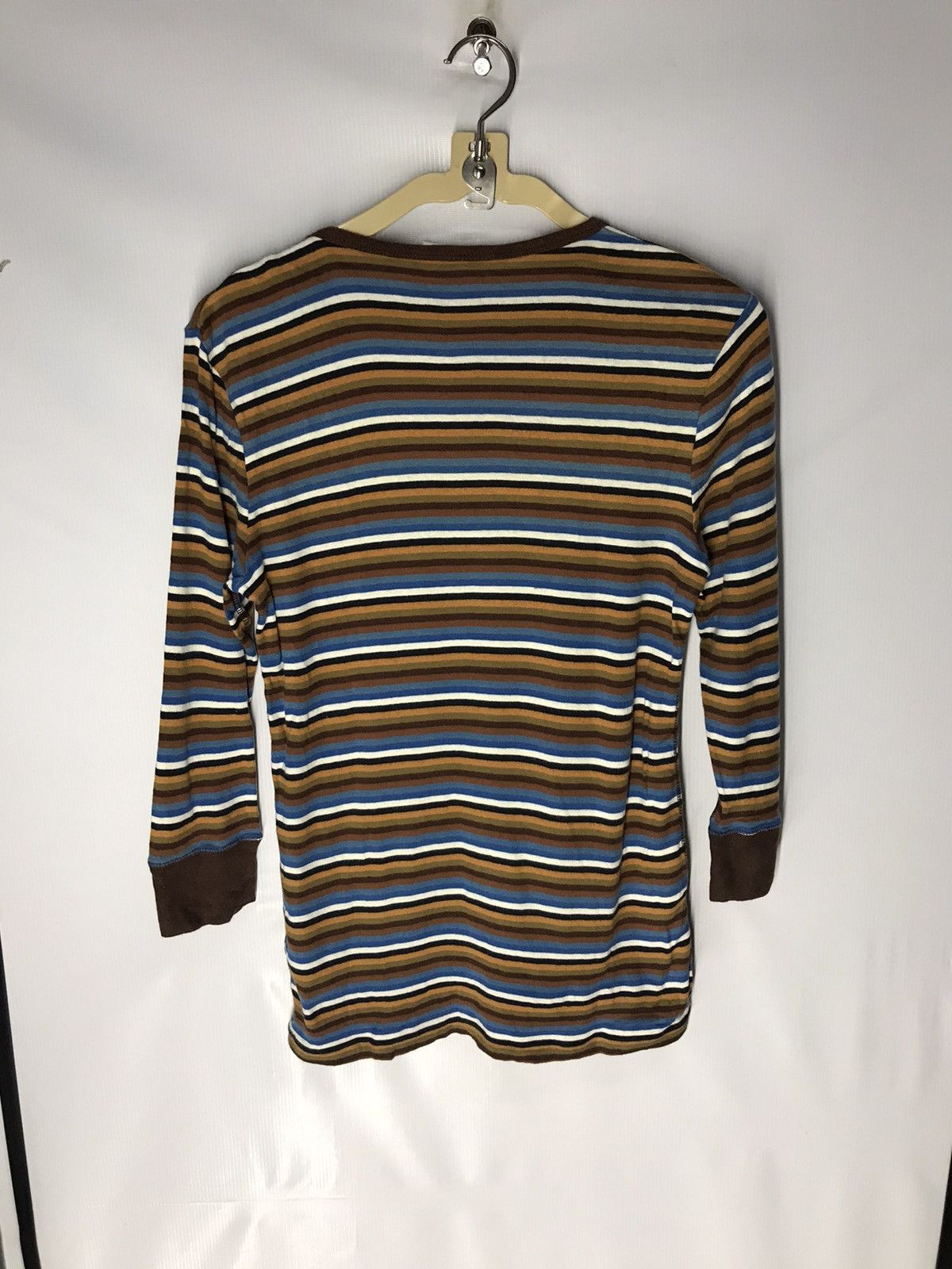 GRN × Japanese Brand Grn stripe tshirt quater sleeve Size US M / EU 48-50 / 2 - 8 Thumbnail