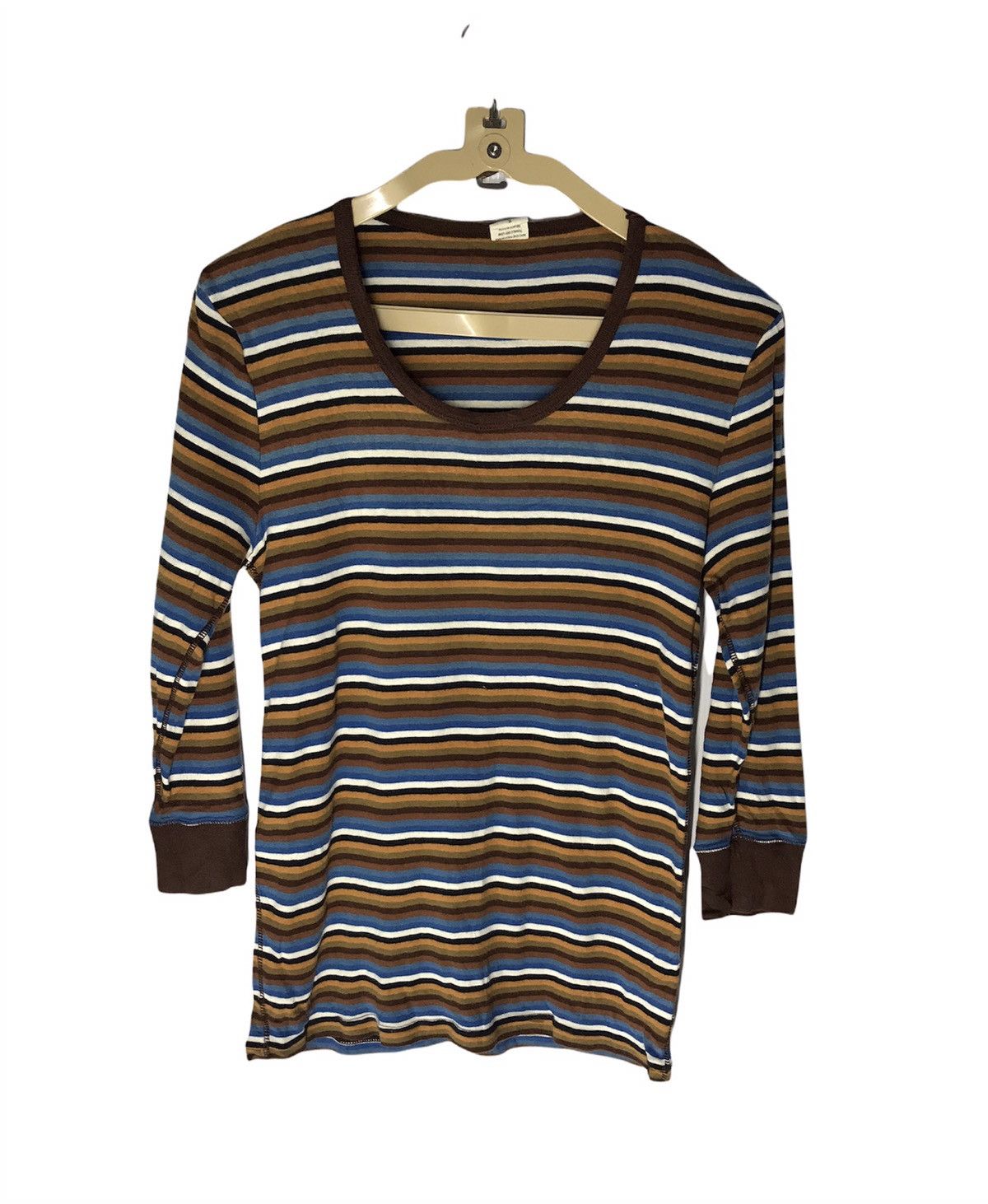 GRN × Japanese Brand Grn stripe tshirt quater sleeve Size US M / EU 48-50 / 2 - 1 Thumbnail