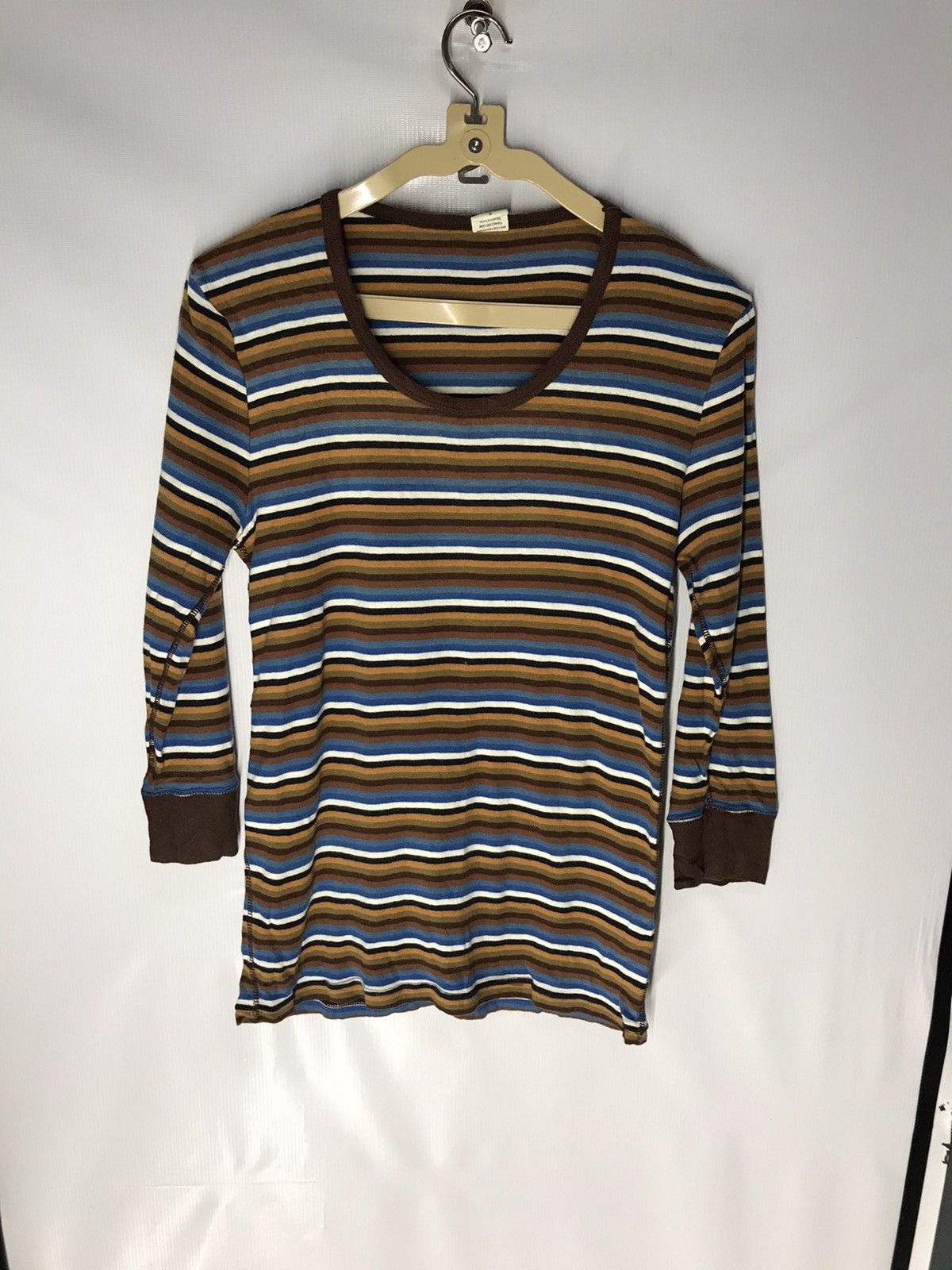 GRN × Japanese Brand Grn stripe tshirt quater sleeve Size US M / EU 48-50 / 2 - 7 Thumbnail