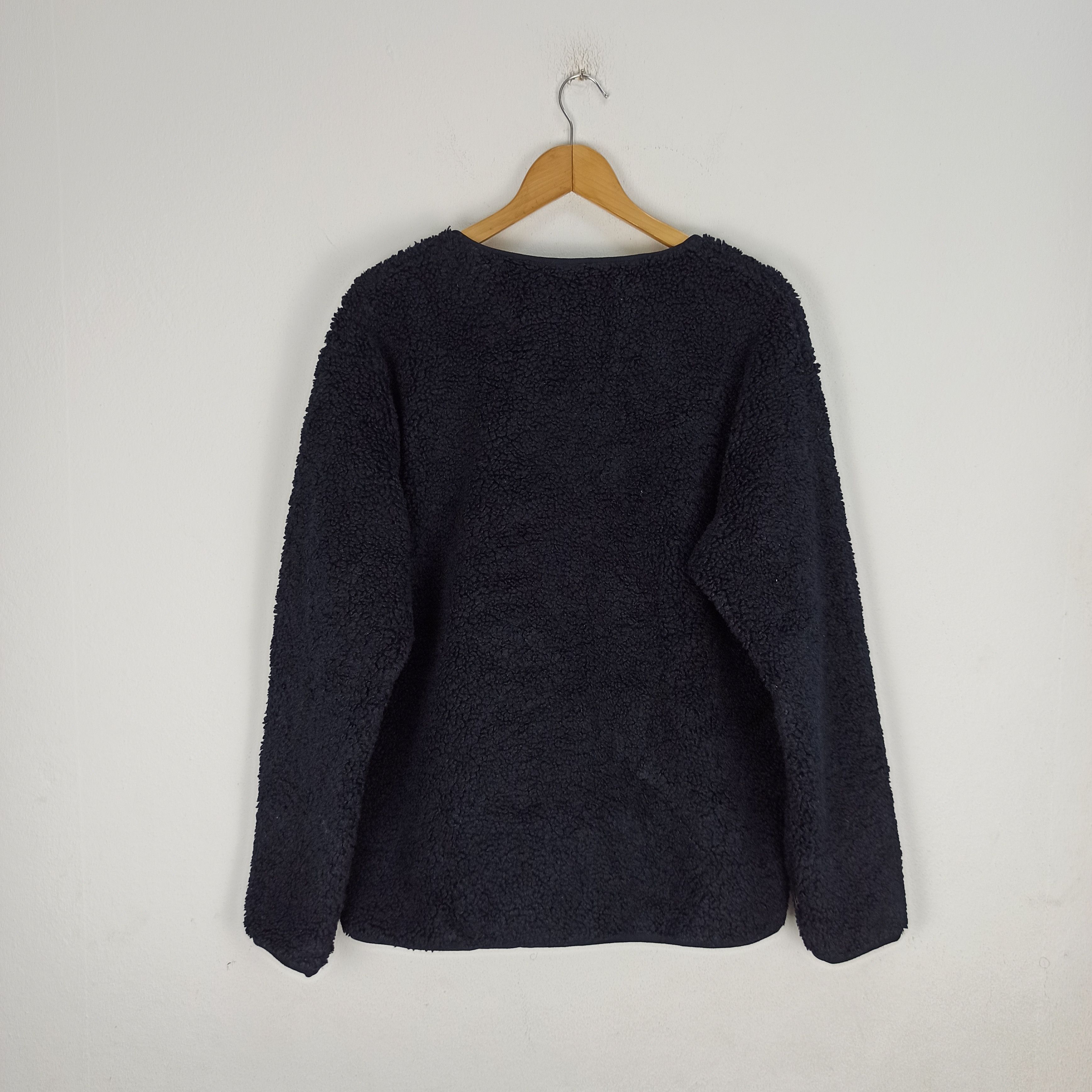 Aran Isles Knitwear Vintage Deep Pile Fleece Sherpa Zipper Up Cardigan Size US XL / EU 56 / 4 - 5 Thumbnail