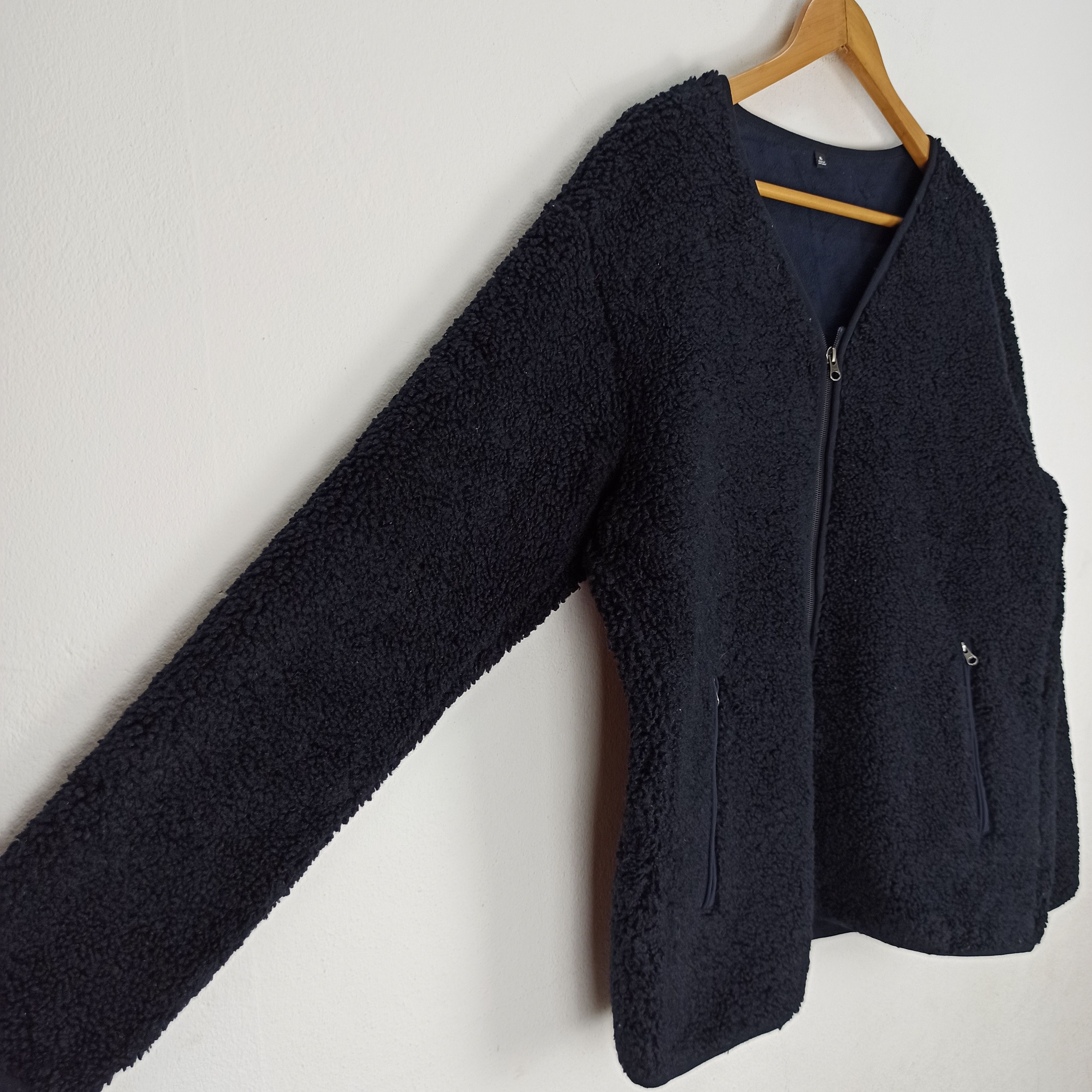 Aran Isles Knitwear Vintage Deep Pile Fleece Sherpa Zipper Up Cardigan Size US XL / EU 56 / 4 - 2 Thumbnail