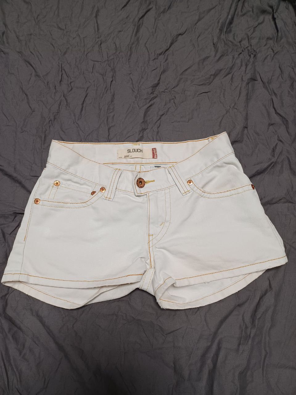 Levi's Vintage Clothing Mini shorts vintage 90-s Levis 504 slouch Size 30" / US 8 / IT 44 - 1 Thumbnail