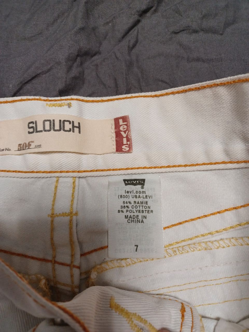 Levi's Vintage Clothing Mini shorts vintage 90-s Levis 504 slouch Size 30" / US 8 / IT 44 - 8 Thumbnail