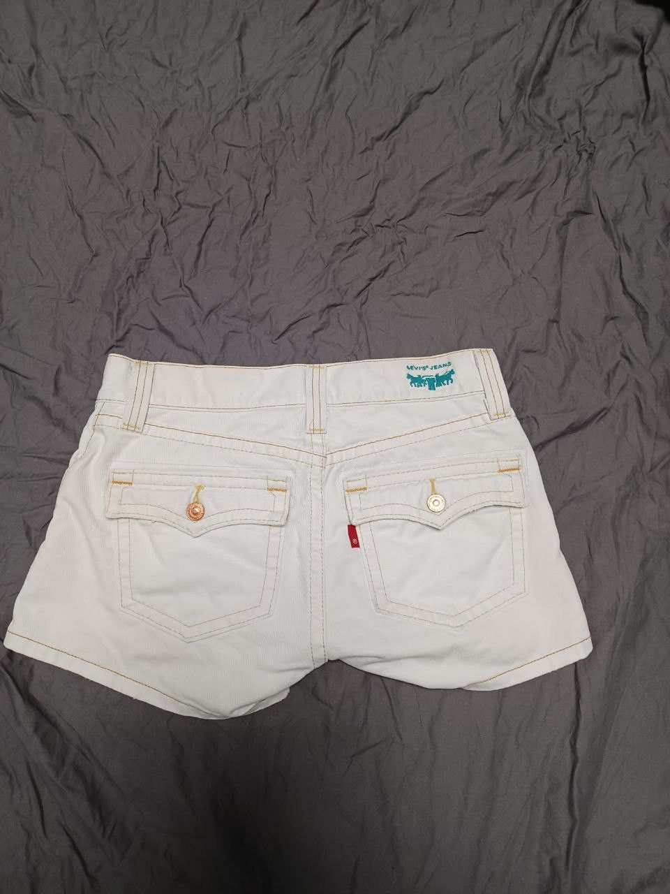 Levi's Vintage Clothing Mini shorts vintage 90-s Levis 504 slouch Size 30" / US 8 / IT 44 - 2 Thumbnail
