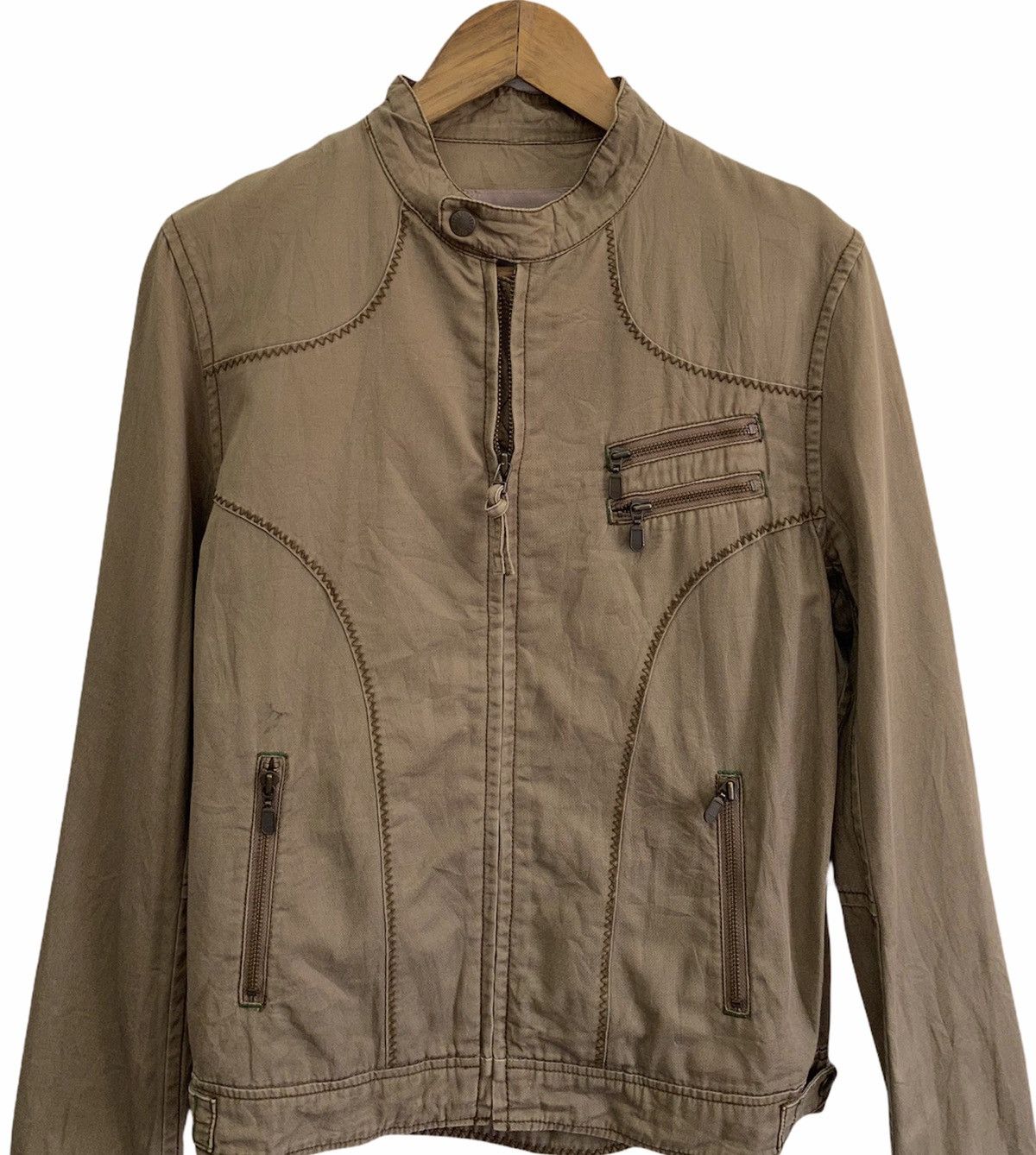 Kapital 🔥HIROMICHI NAKANO ZIPPER Bondage Biker Jacket Size US S / EU 44-46 / 1 - 3 Thumbnail