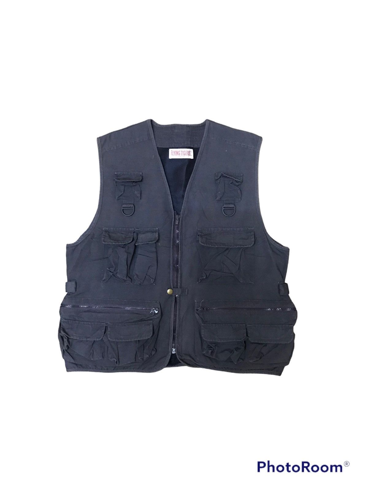 Japanese Brand × Vintage ‼️VTG FLYING TIGER TACTICAL VEST‼️ Size US L / EU 52-54 / 3 - 1 Thumbnail