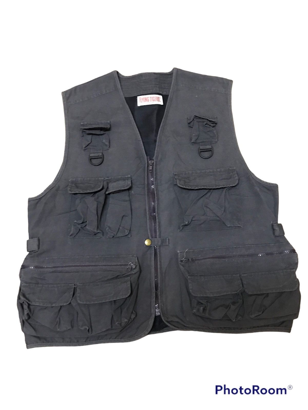 Japanese Brand × Vintage ‼️VTG FLYING TIGER TACTICAL VEST‼️ Size US L / EU 52-54 / 3 - 4 Thumbnail