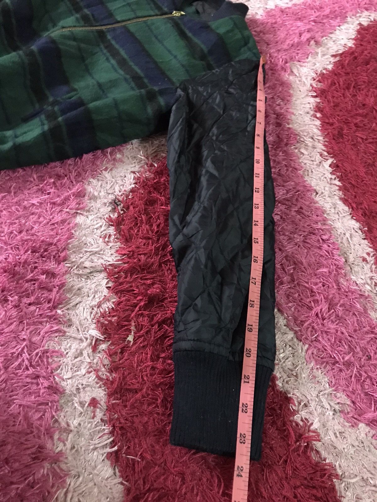 Japanese Brand Jeanasis checked bomber jacket Size US M / EU 48-50 / 2 - 10 Thumbnail