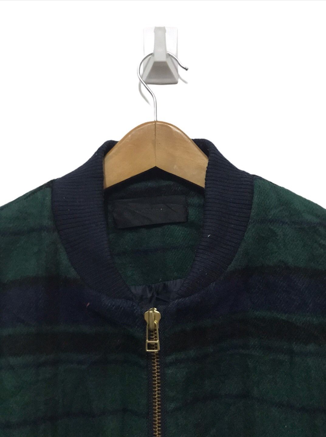 Japanese Brand Jeanasis checked bomber jacket Size US M / EU 48-50 / 2 - 3 Thumbnail