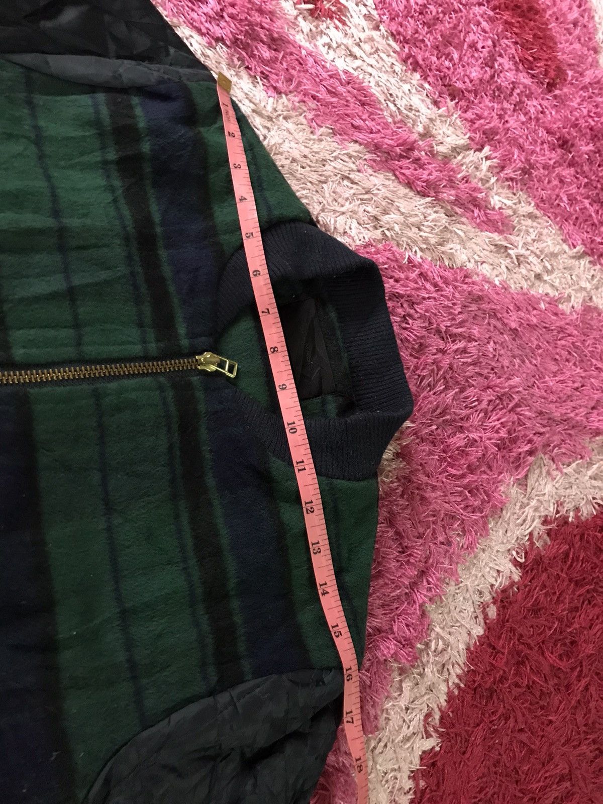 Japanese Brand Jeanasis checked bomber jacket Size US M / EU 48-50 / 2 - 9 Thumbnail