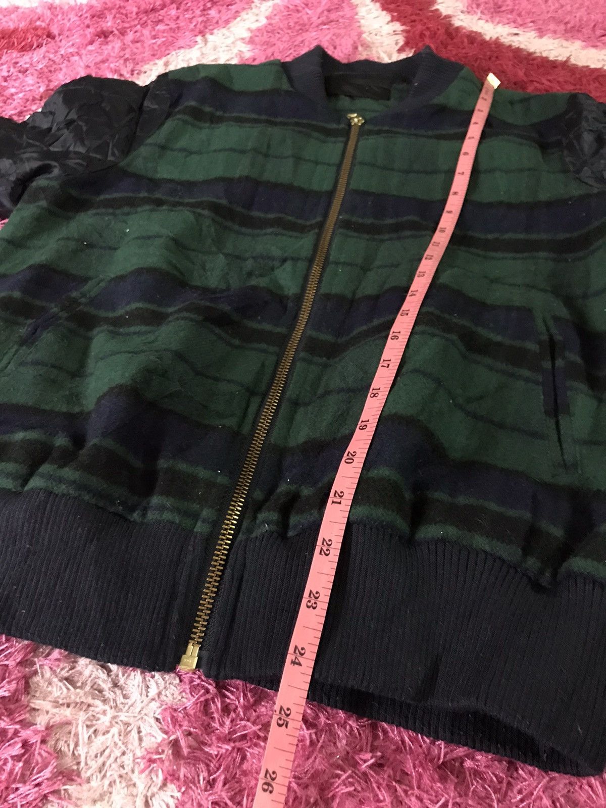 Japanese Brand Jeanasis checked bomber jacket Size US M / EU 48-50 / 2 - 8 Thumbnail
