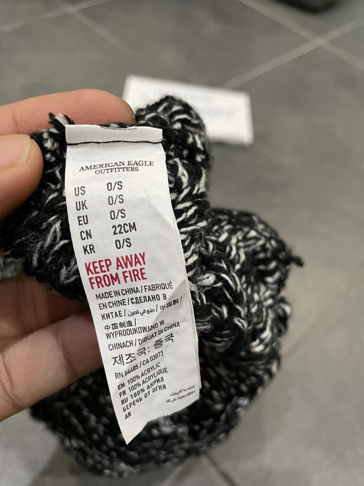American Eagle Outfitters AMERICAN EAGLE BEANIE Size ONE SIZE - 4 Thumbnail