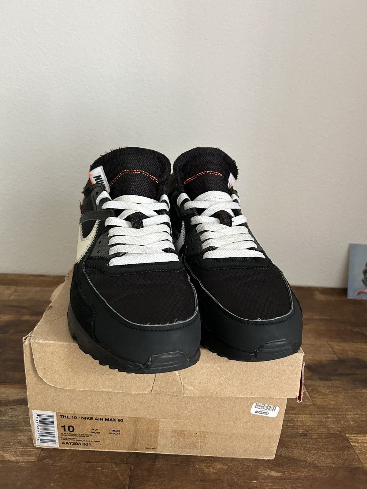 Nike × Off-White AirMax 90 Size US 10 / EU 43 - 5 Thumbnail