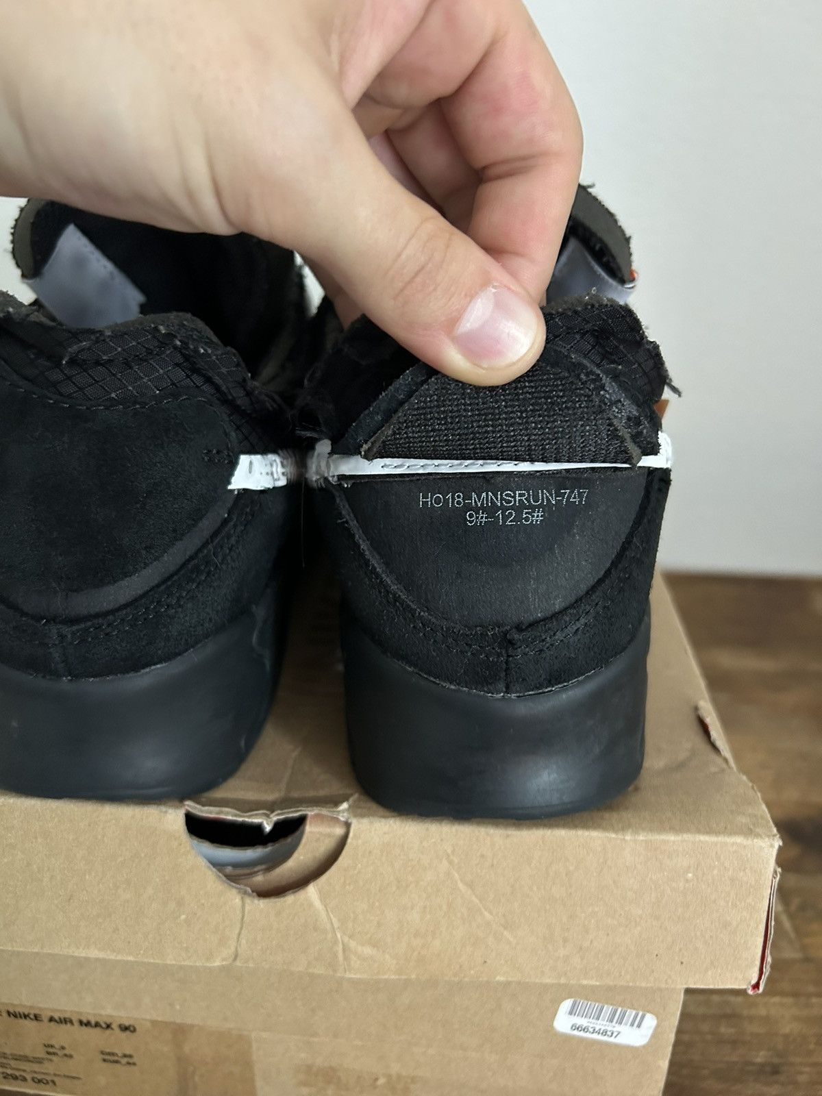 Nike × Off-White AirMax 90 Size US 10 / EU 43 - 6 Thumbnail