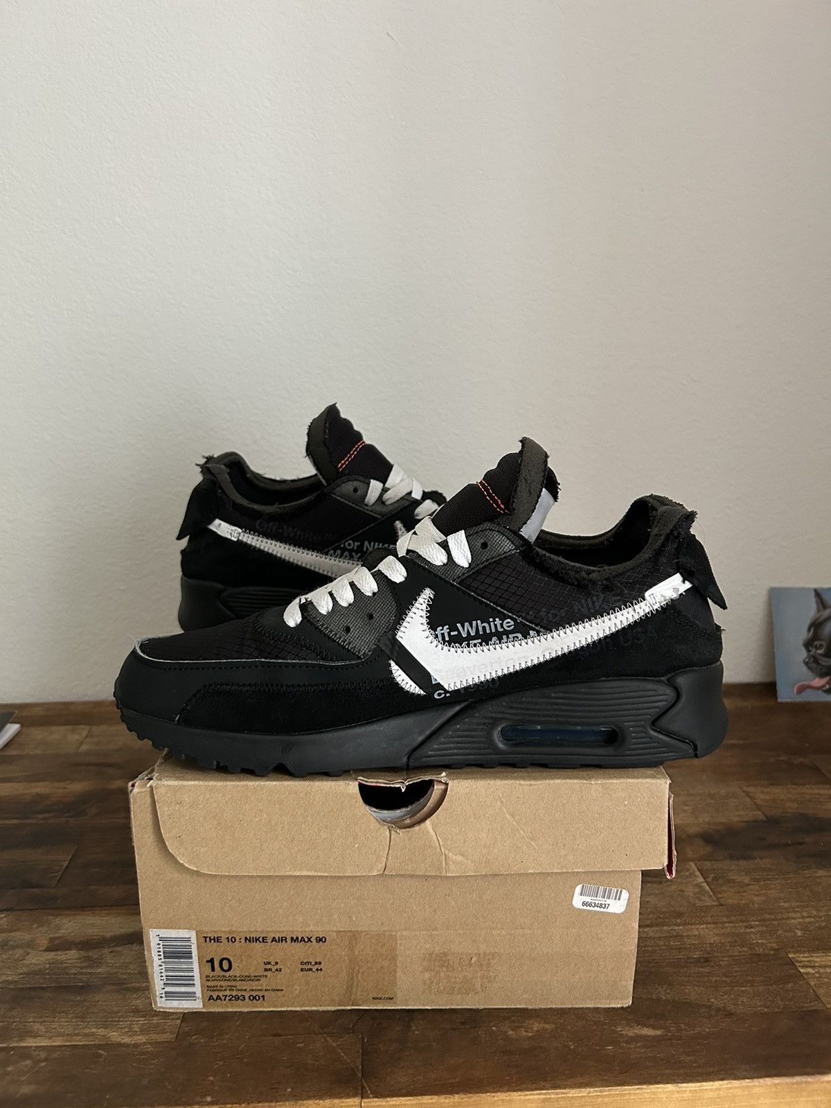 Nike × Off-White AirMax 90 Size US 10 / EU 43 - 4 Thumbnail