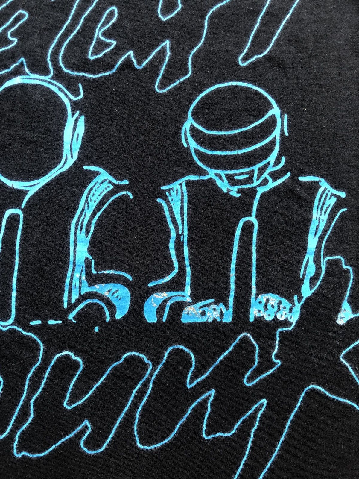 Band Tees 💥Rare Vintage Daft Punk Band Electronic Music Tshirts Size US S / EU 44-46 / 1 - 3 Thumbnail