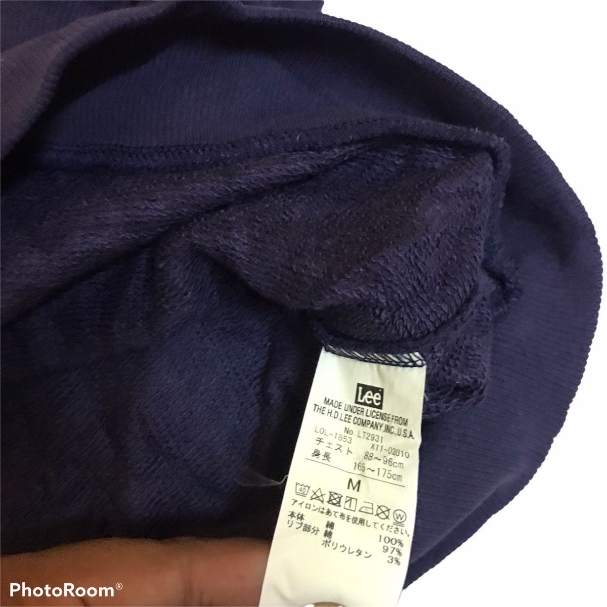 Lee × Vintage Sweatshirt lee riders Size US L / EU 52-54 / 3 - 3 Thumbnail