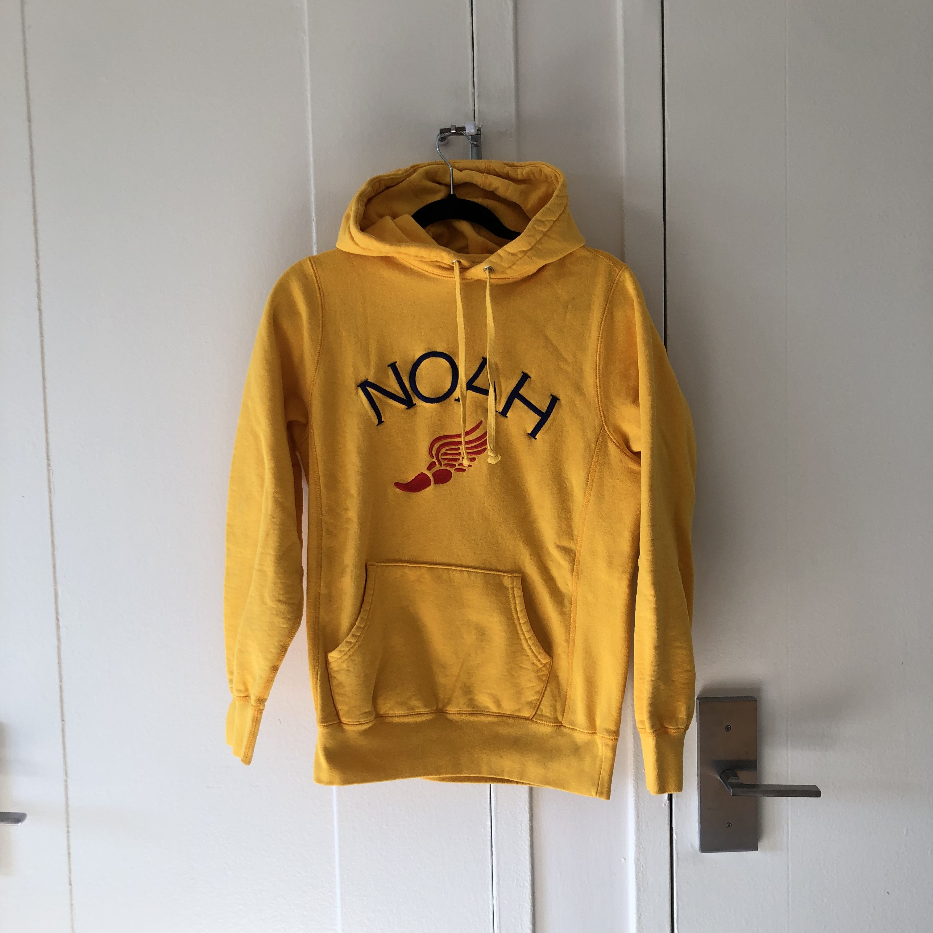 Noah Noah Embroidered Winged Foot Hoodie Size US S / EU 44-46 / 1 - 1 Thumbnail