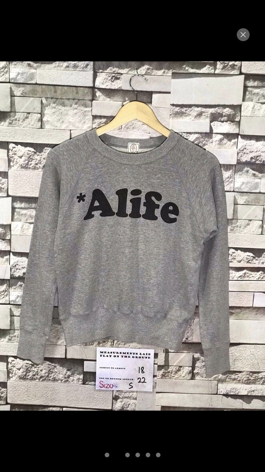 Alife Made In Japan Bathing Ape Big Logo Sweatshirt Size US S / EU 44-46 / 1 - 2 Thumbnail