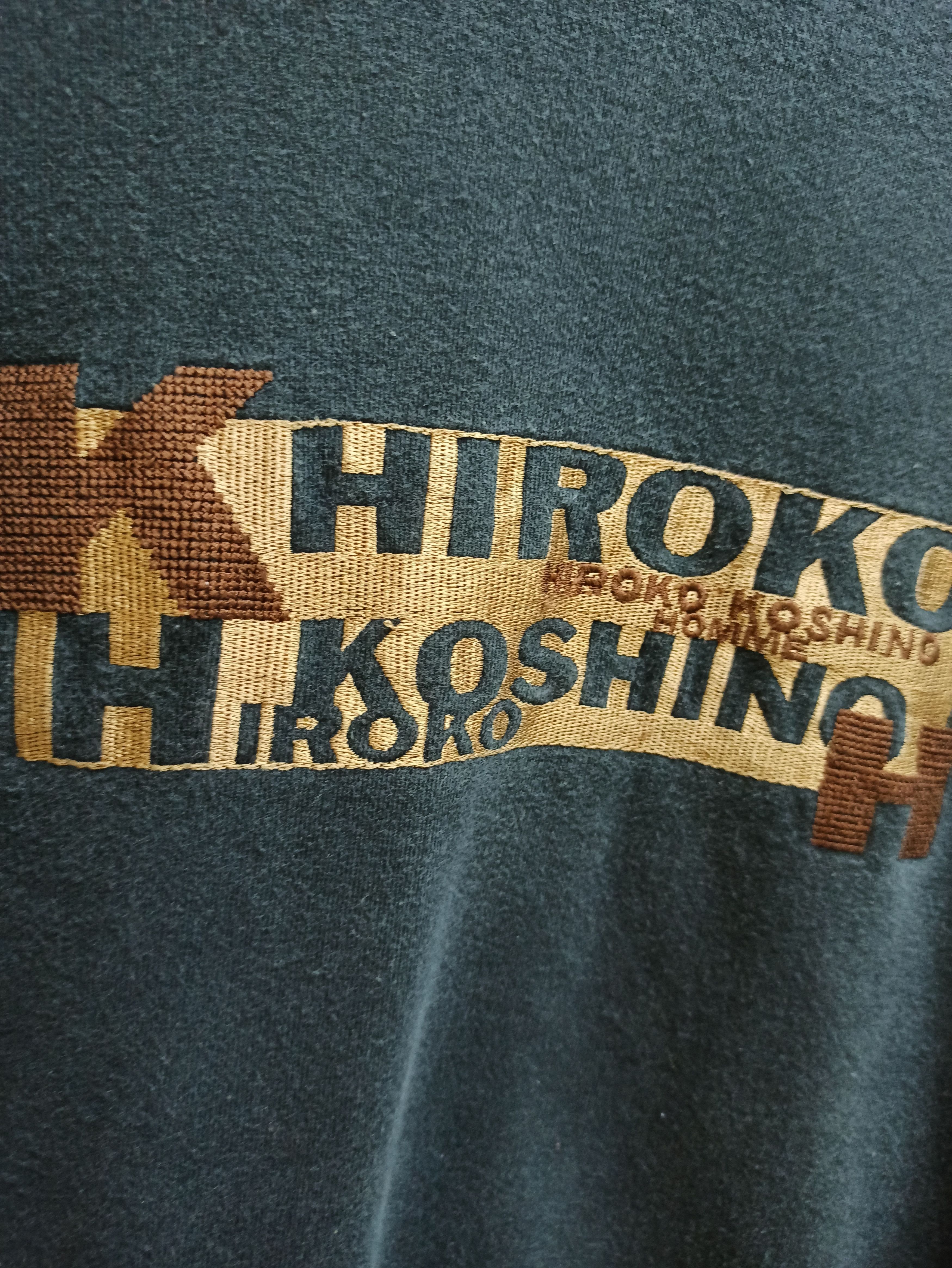Hiroko Koshino Homme Vtg Hiroko Koshino Homme sweatshirts Embroided Logo (c32) Size US L / EU 52-54 / 3 - 2 Thumbnail