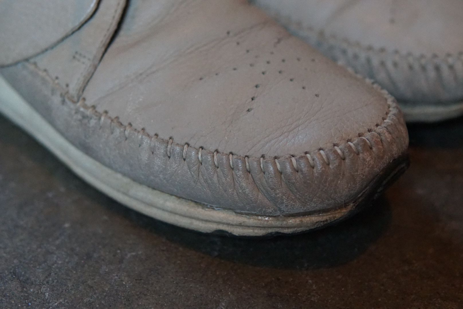 Visvim Visvim FBT Gray Size 10 43 Leather Moccasin Size US 10 / EU 43 - 4 Thumbnail