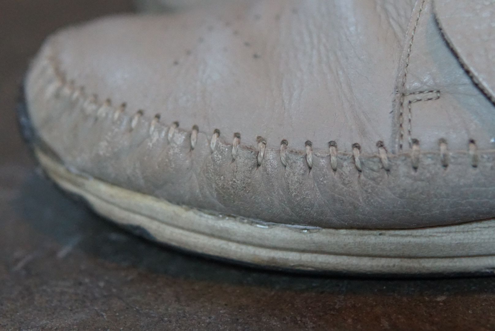 Visvim Visvim FBT Gray Size 10 43 Leather Moccasin Size US 10 / EU 43 - 9 Thumbnail